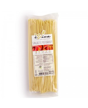 Spaghetti | Artisan Bronze-Drawn Pasta 500g, Slow Low-Temperature Drying, 100% Italian Wheat, With Wheat Germ – èViva