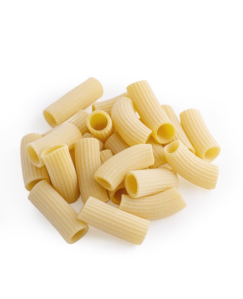 Rigatoni | Handwerkliche èViva Pasta, Bronze-Gezogene mit remillierter Grieß - 100% Italienischer Weizen mit Keim