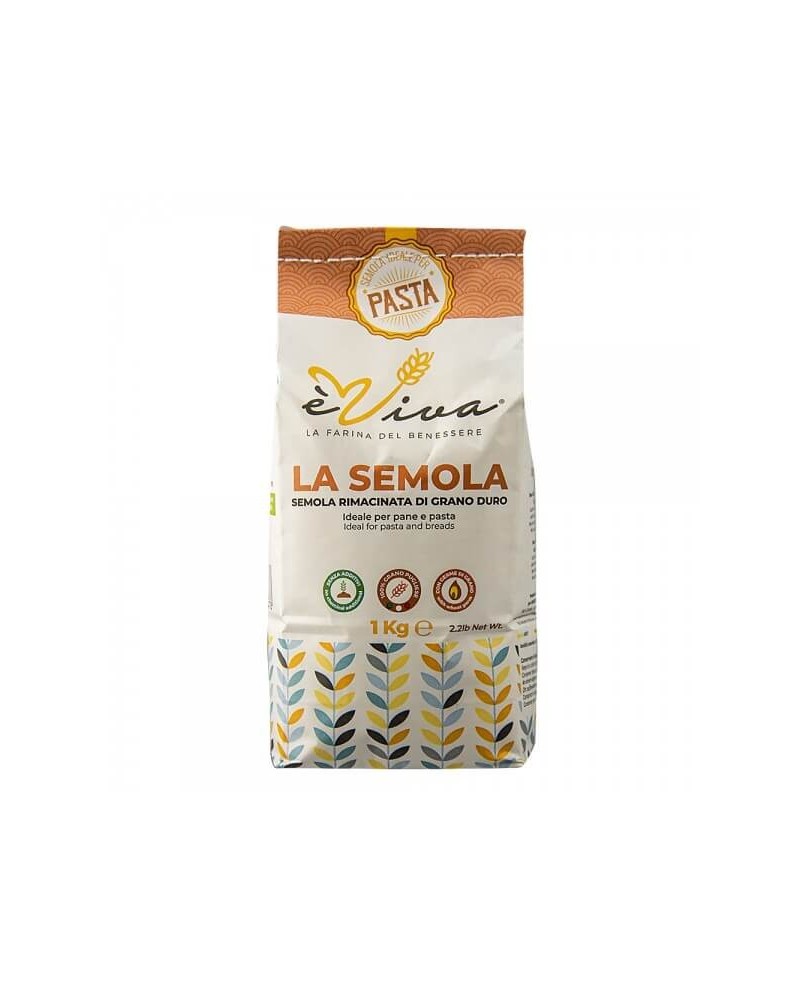 Proteica 14 | Remilled durum wheat semolina with high protein, Italian Remilled durum wheat semolina, Glyphosate-free