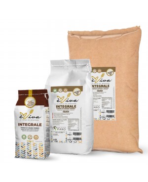 Autentica | Whole Wheat-Wholemeal Flour, Wholemeal flour for bread, Real wholemeal flour, fibre-rich, pesticide-free