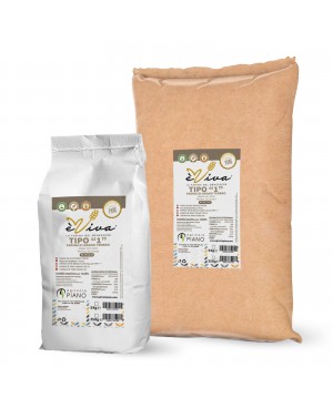 Profumata 240 | Brown/Bread Flour Italian Type 1, Flour for Bread, glyphosate-free, no pesticides, no additives