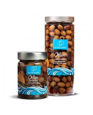 Pitted Olives in Brine | Olives in Sea Water, Award-Winning, Unique in the World, 100% Italian, Buy from the Producer