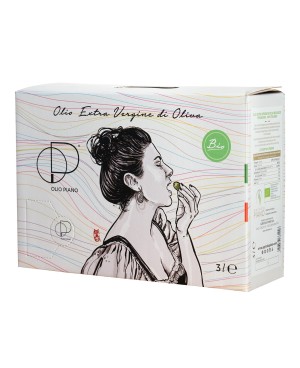 Huile d'Olive Vierge Extra Bio Italienne Bag-in-Box 3L | Pressée à Froid, Fruité Moyen, Primée – Achetez Directement