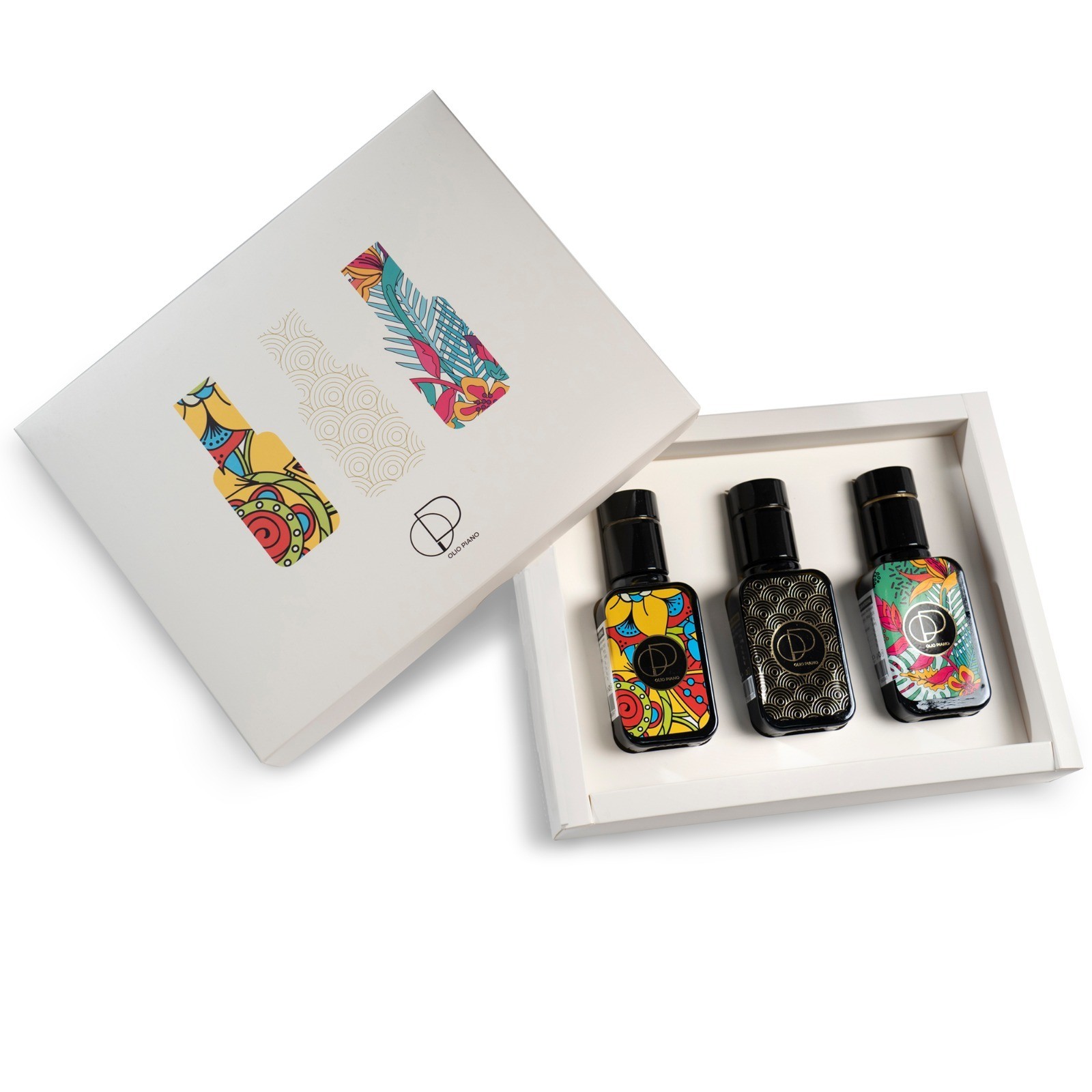 Organic Italian Extra Virgin Olive Oil 100 ml Trio | Cold Pressed, Multi-Award Winning - Buy Direct - Gift Package