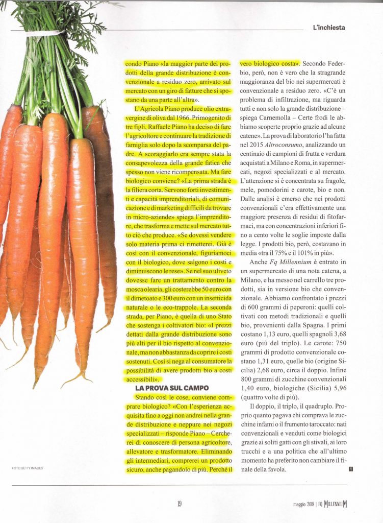 FQ Millennium: che cosa vi siete mangiati? FQ Millennium: che cosa vi siete mangiati?